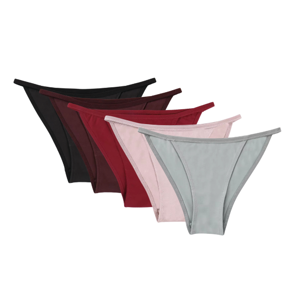 (Self Discovery) Cotton Bikini Red