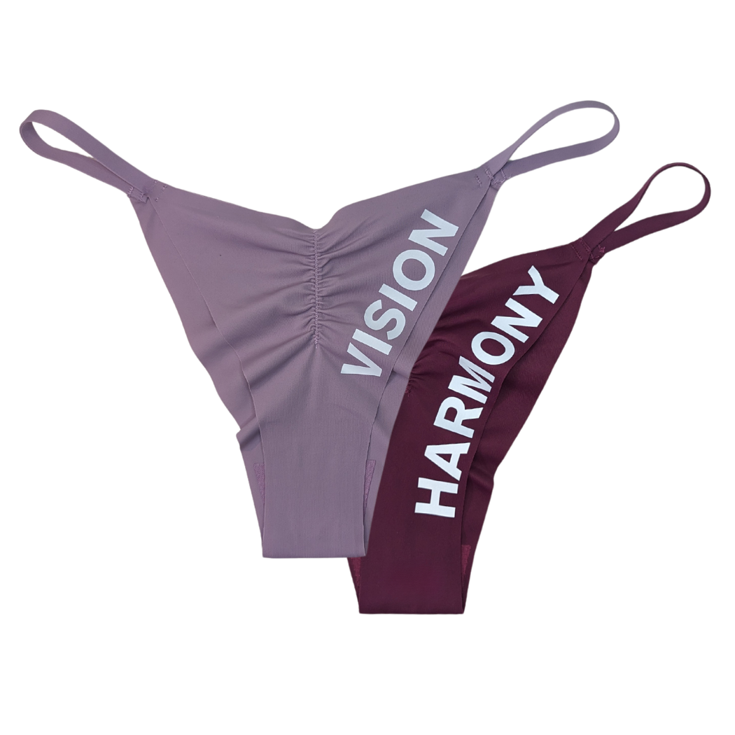 Ruffle Tanga Faves 2pk