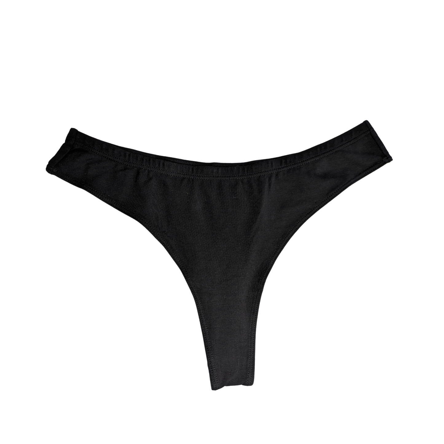 Organic Cotton Thong (Black)