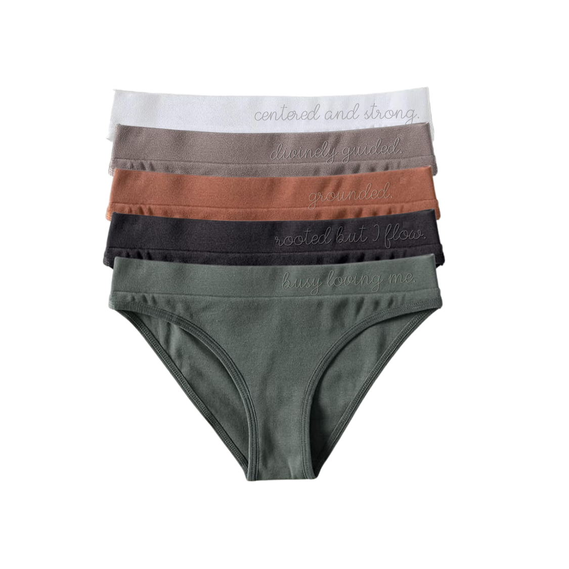 (Grounded) 5pk Cotton Briefs