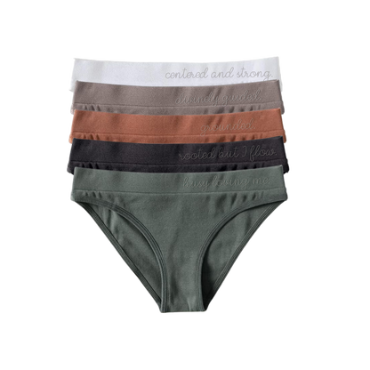 (Grounded) 5pk Cotton Briefs