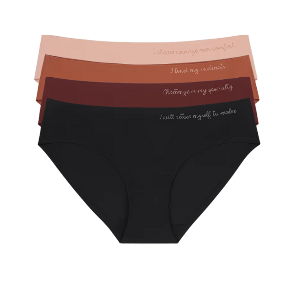 (Courage) 4pk Seamless Brief