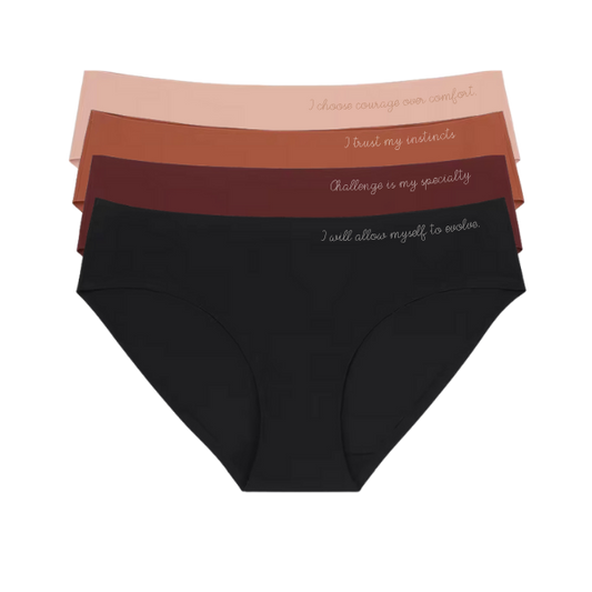 (Courage) 4pk Seamless Brief