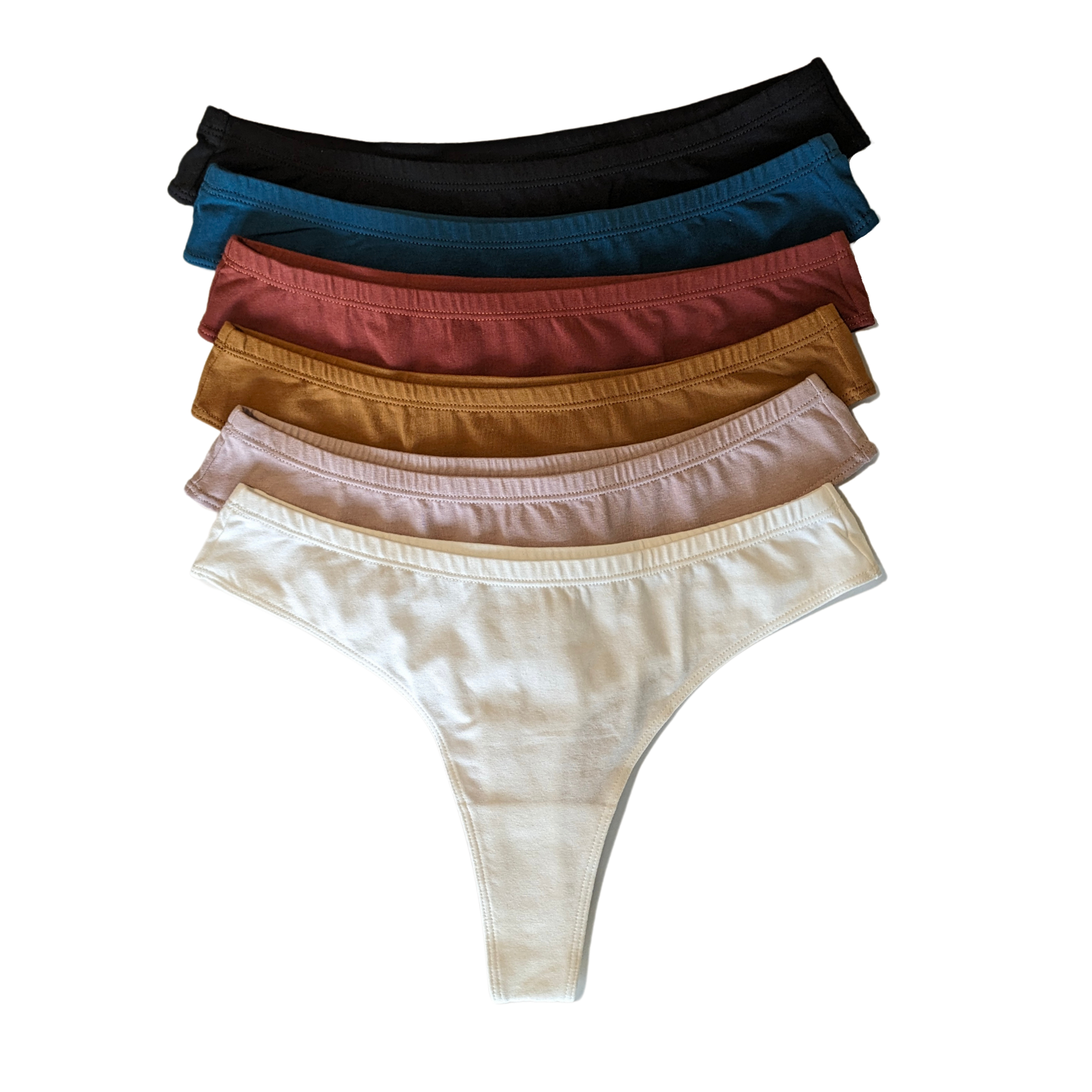 Organic Cotton Thong 2 pk