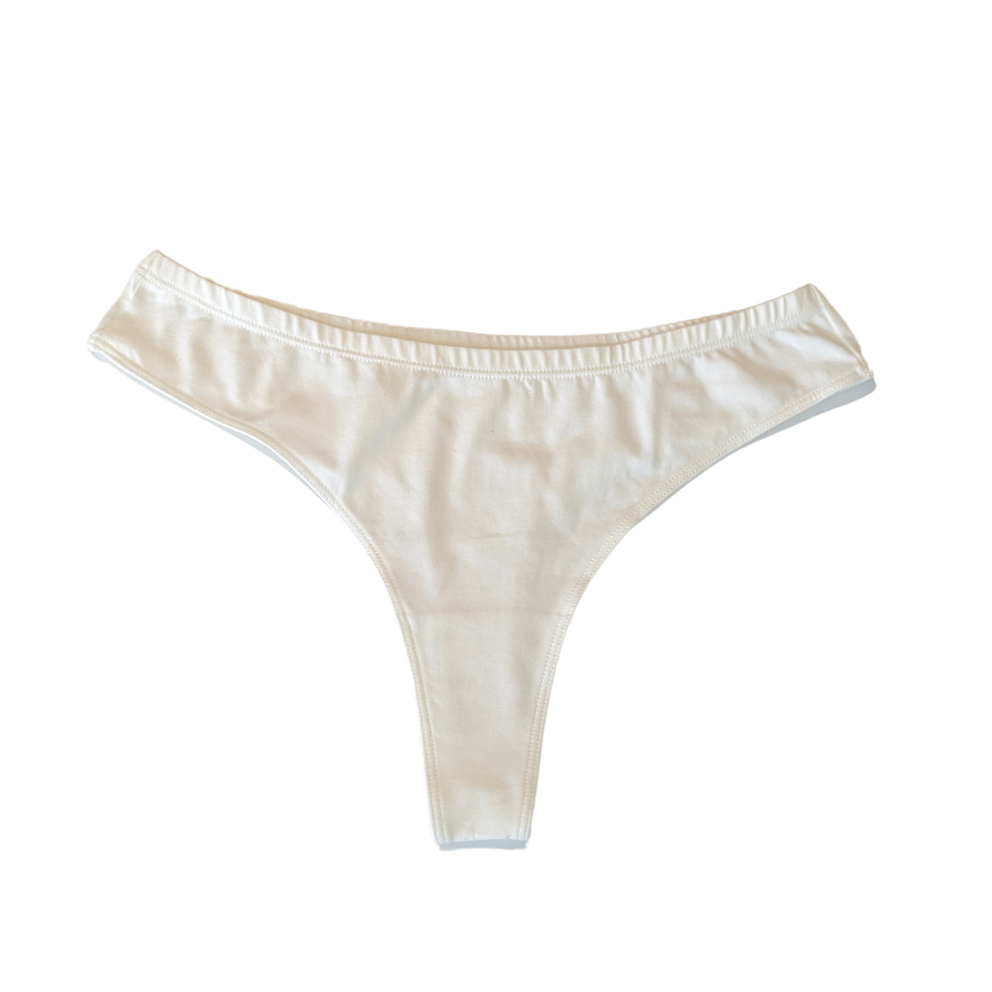 Organic Cotton Thong (White)